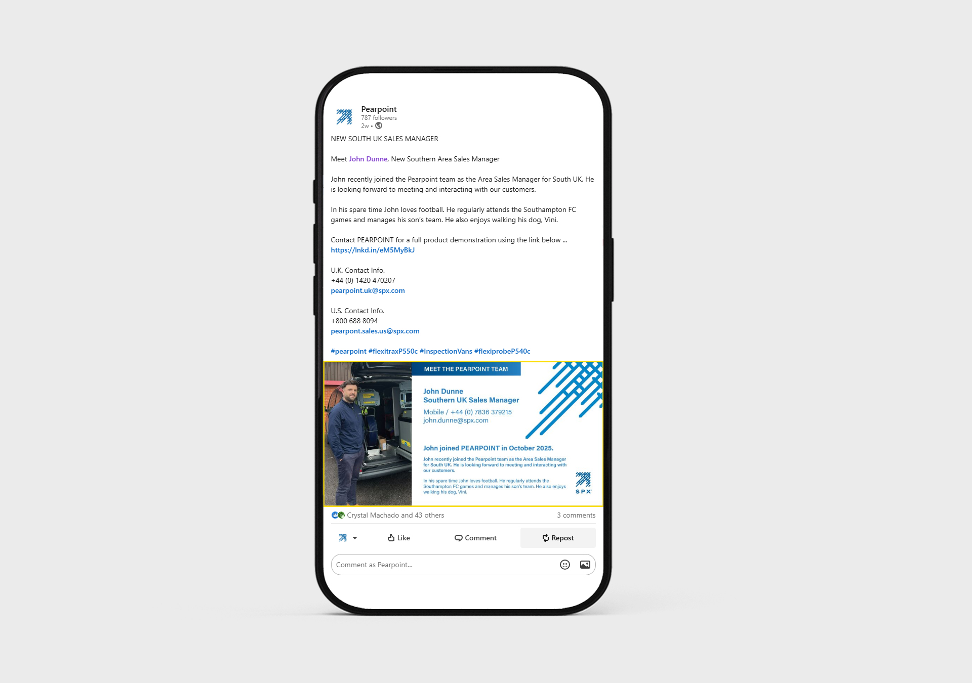 PEARPOINT Social Media Content